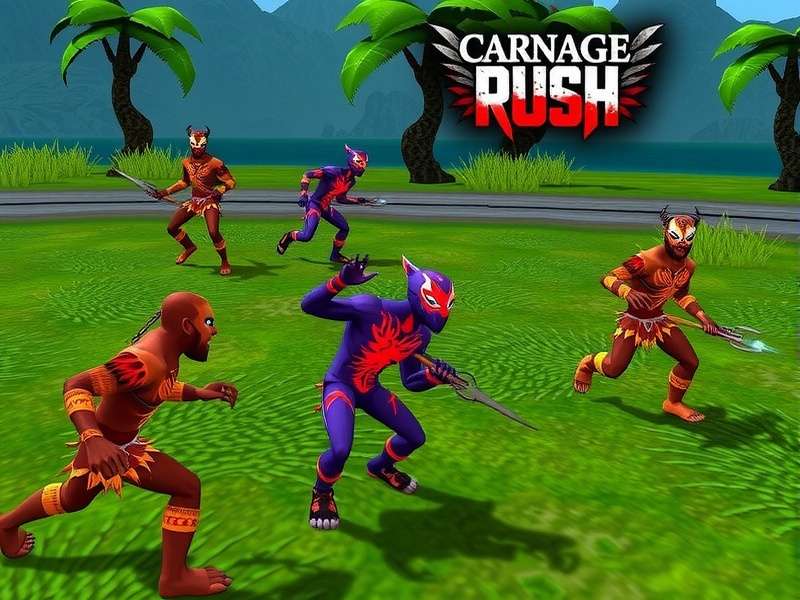 Carnage Rush Indian Predators Gameplay Screenshot